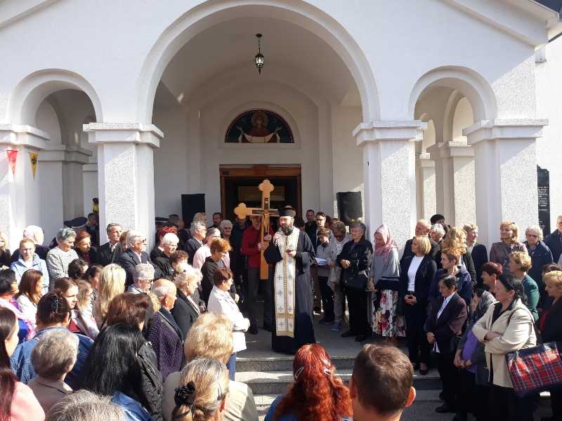 ХРАМ У РАТУ СРУШЕН, У МИРУ ЉУБАВЉУ ОБНАВЉАН