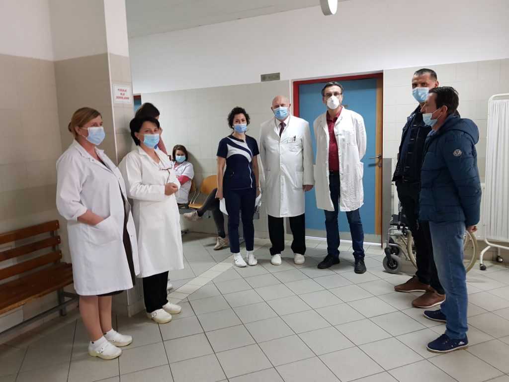 PRVA CIJEPLJENJA PROTIV COVIDA 19 U ŽUPANIJSKOJ BOLNICI U ORAŠJU