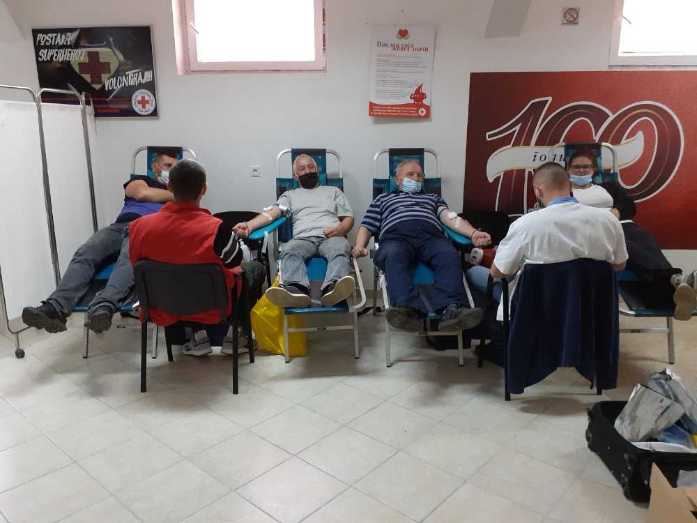 ORGANIZOVANA DRUGA PO REDU AKCIJA DOBROVOLЈNOG DAVANJA KRVI